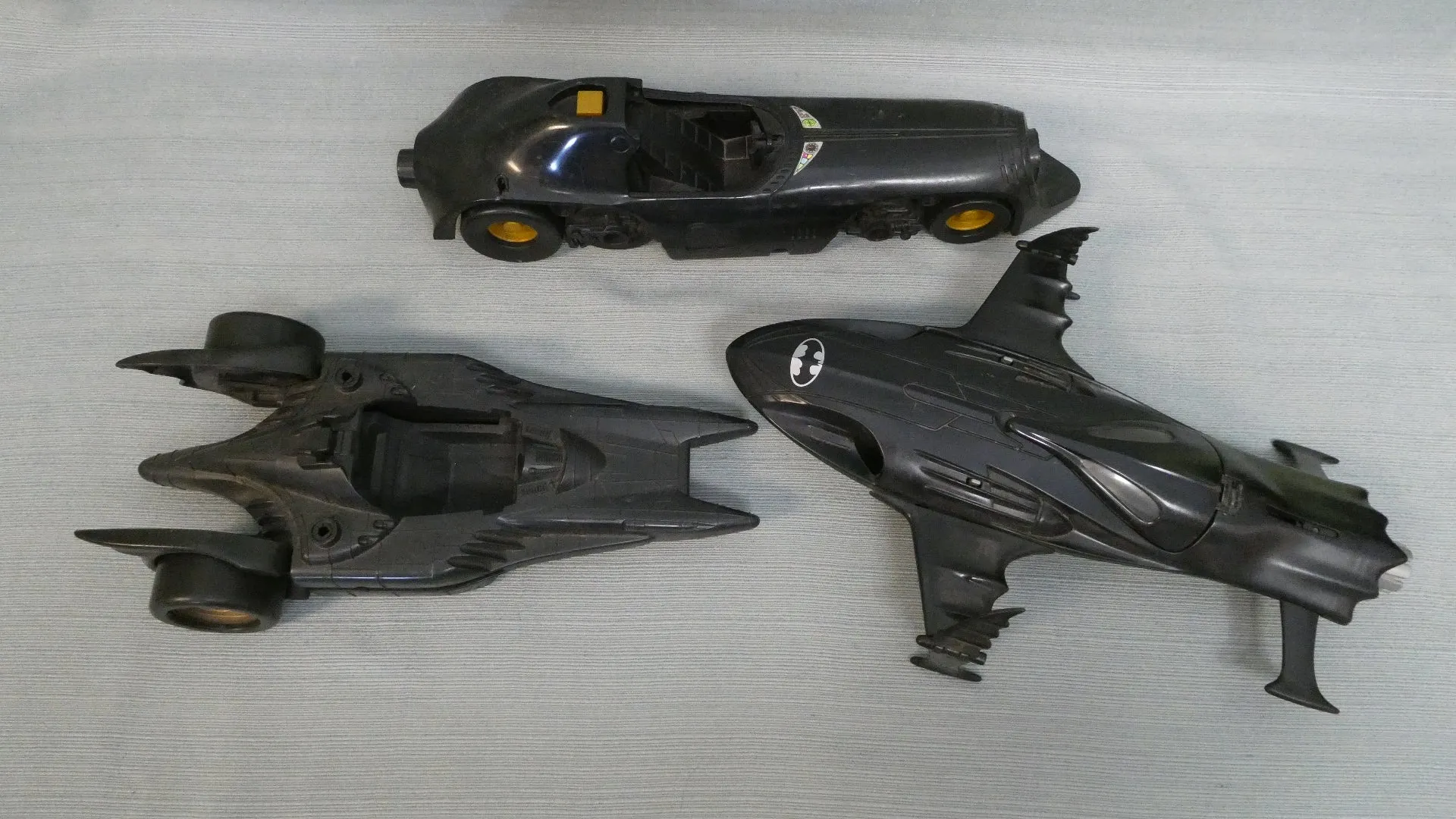 1990s DC Comics Batman Vehicles - Set of 3