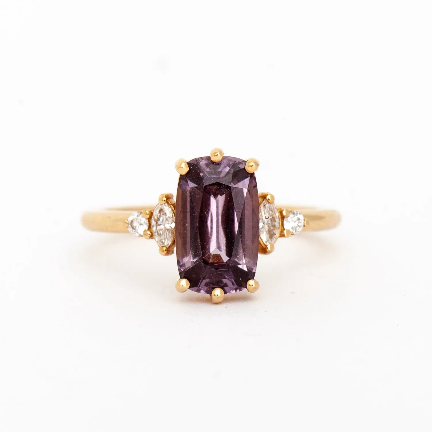 2.12 Purple-Pink Spinel Desi Ring