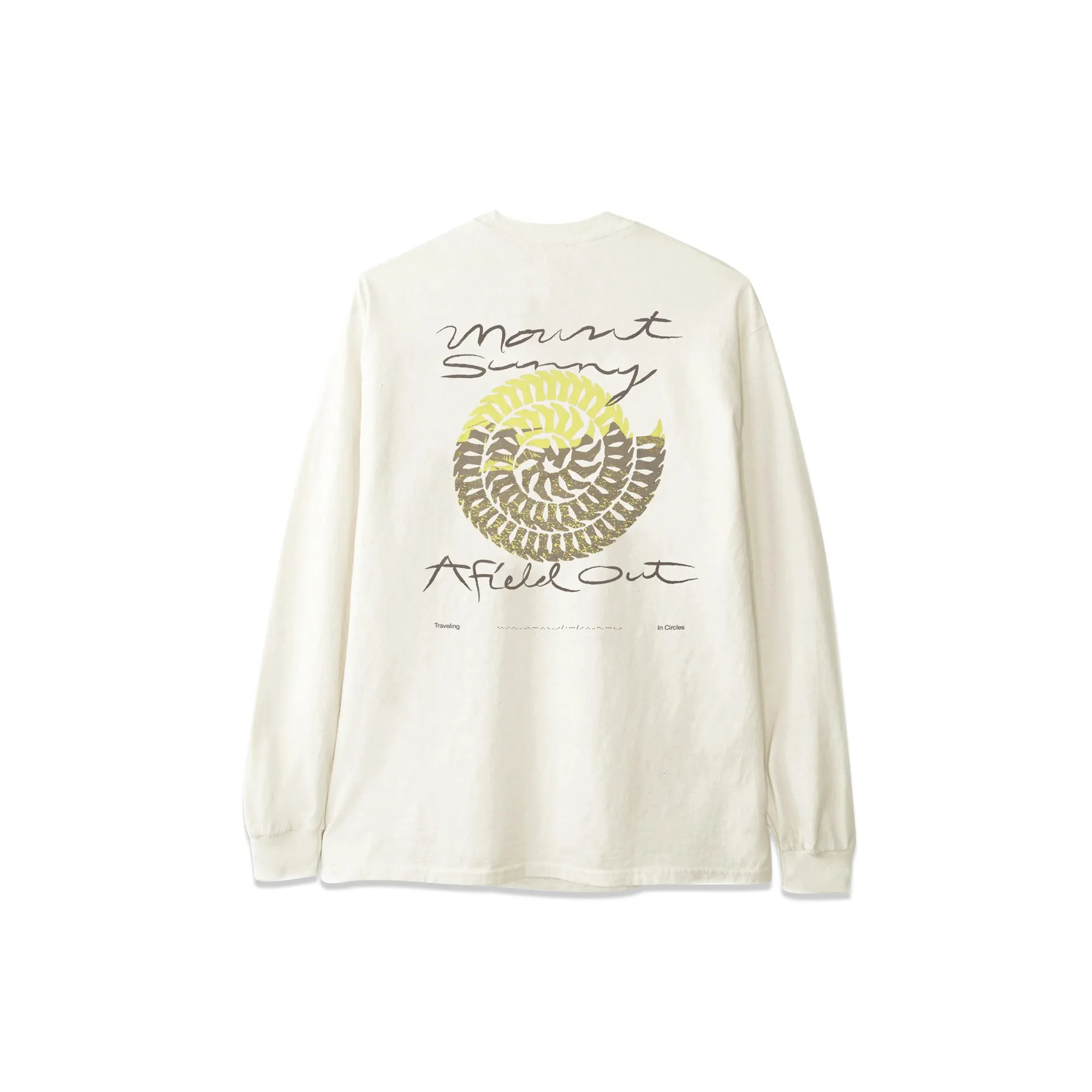 Afield Out x Mount Sunny Mens Circles LS T Shirt