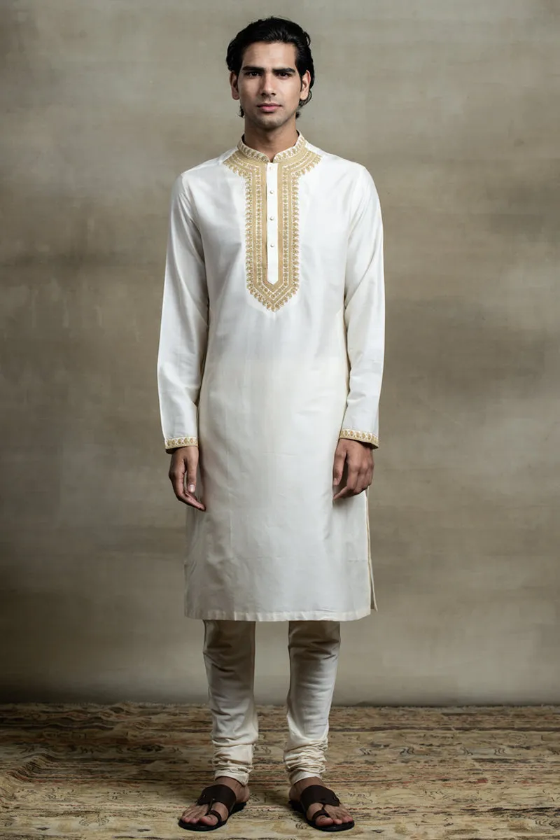 All Over Embroidered Kurta Set