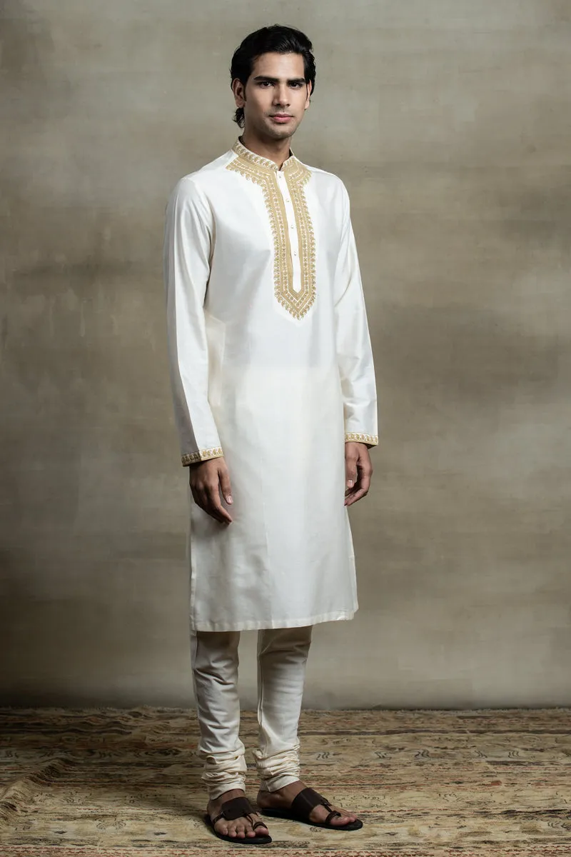 All Over Embroidered Kurta Set