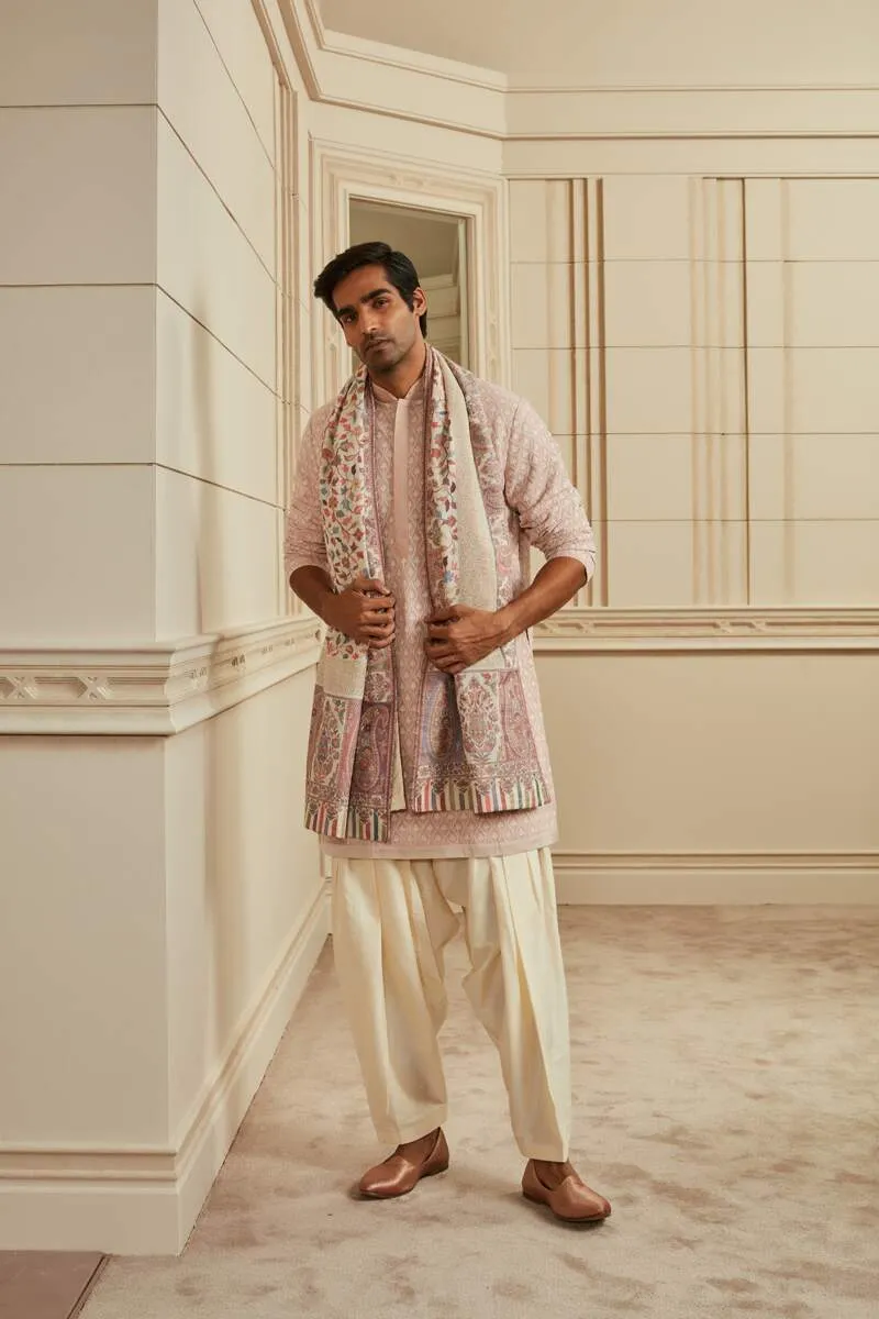 All Over Embroidered Schiffili Kurta Set