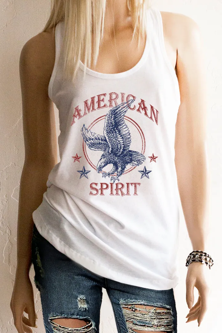 American Spirit Racerback Tank Top