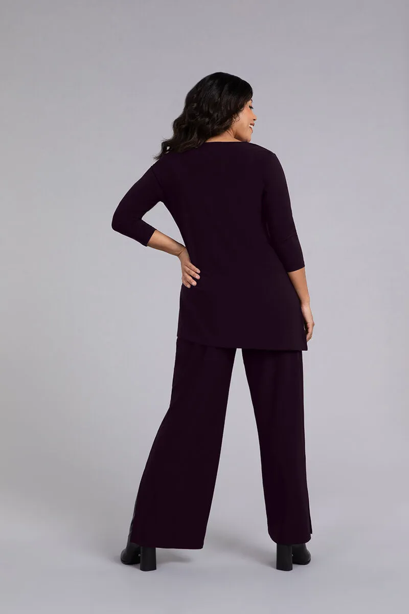 Angle Tunic | Currant