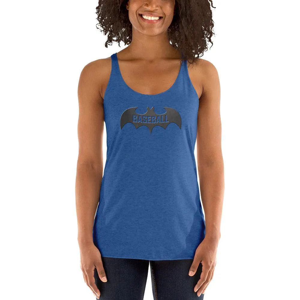 Baseball Bat Women's Racerback Tank