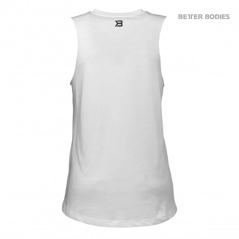 Better Bodies Chelsea Loose Tank - White