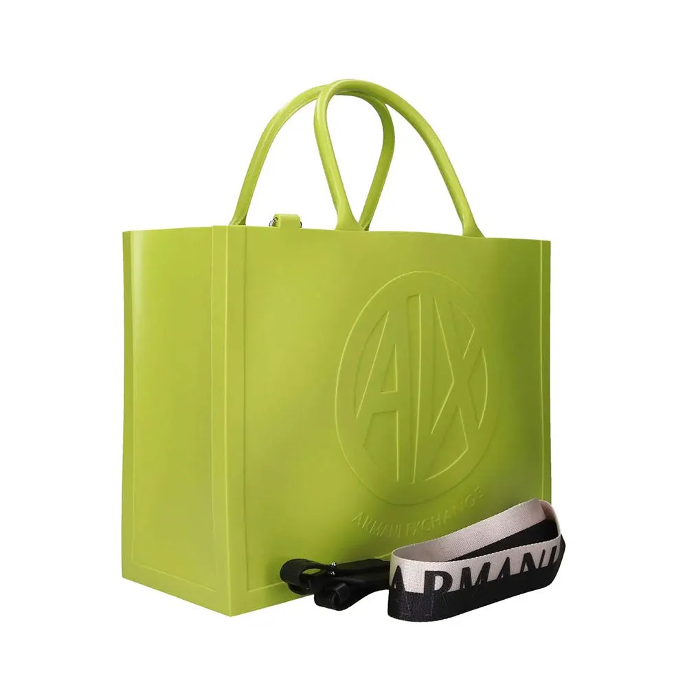 Borsa Donna a Mano con Tracolla ARMANI EXCHANGE Colore Agave