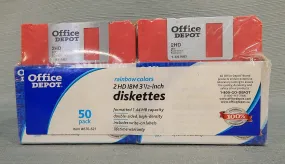 Box of 50 2HD IBM Diskettes - NIB