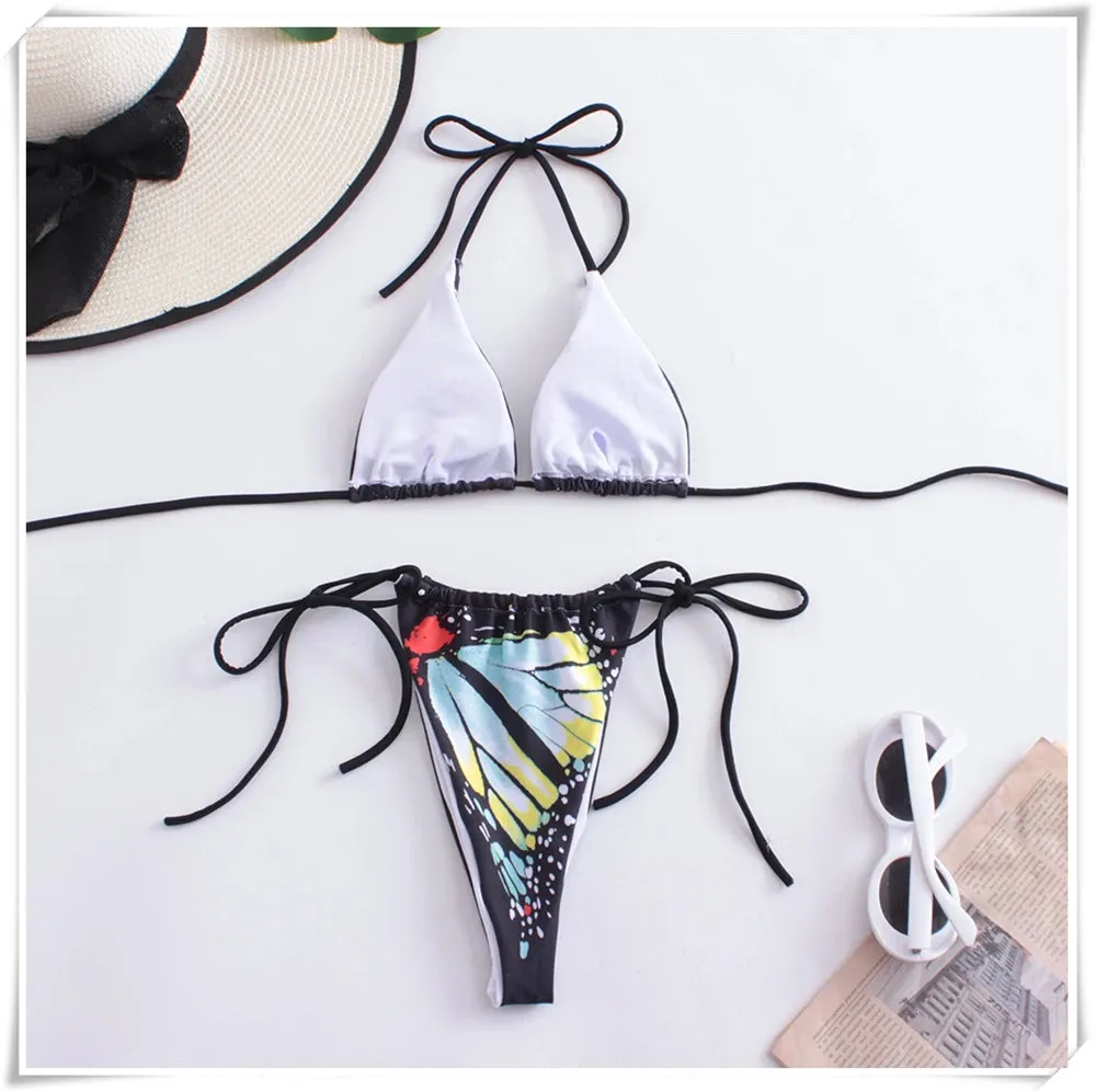 Butterfly Dream Triangel-Tanga-Bikini