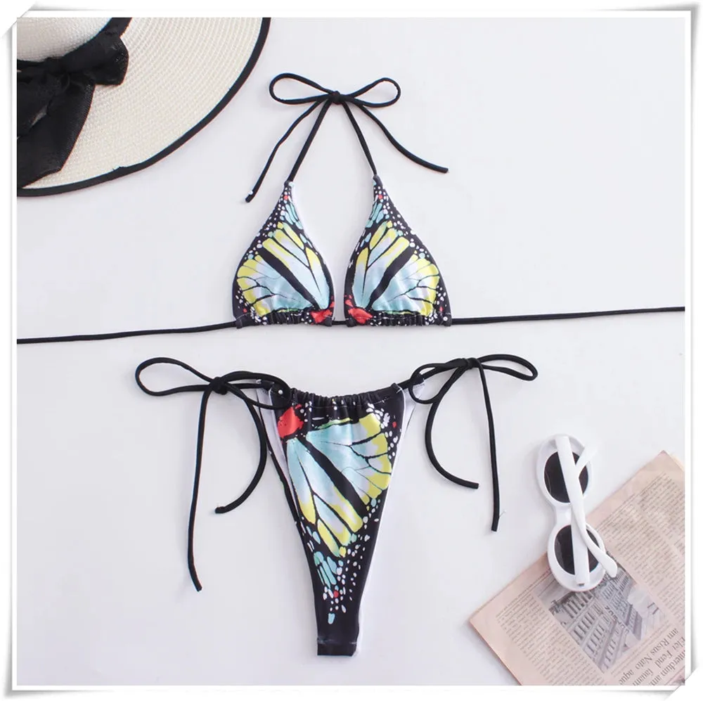 Butterfly Dream Triangel-Tanga-Bikini