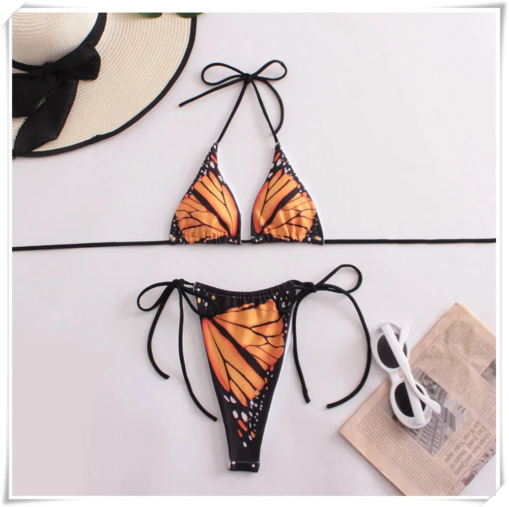 Butterfly Dream Triangel-Tanga-Bikini