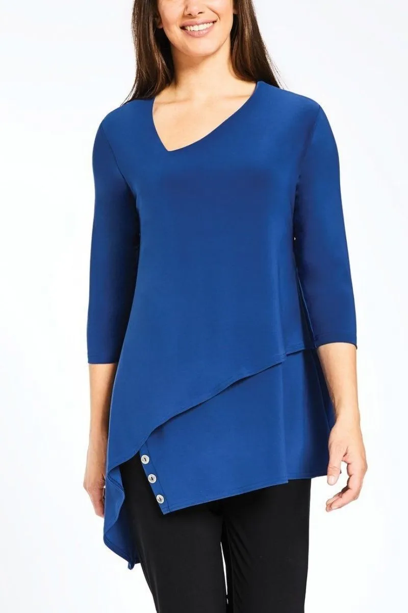 Charm Angle Tunic | Sapphire