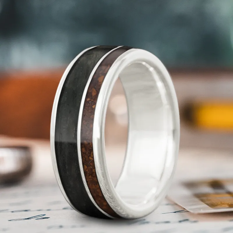 Custom Design - 2-Inlay Offset Ring 0KhmVQLMPay7DTY32wEfPcg6