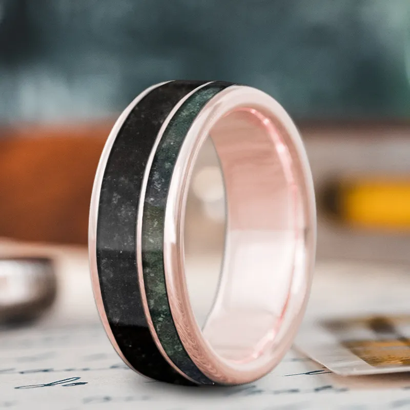 Custom Design - 2-Inlay Offset Ring YuEA0N36X0B0vp7JK1KWwTrS