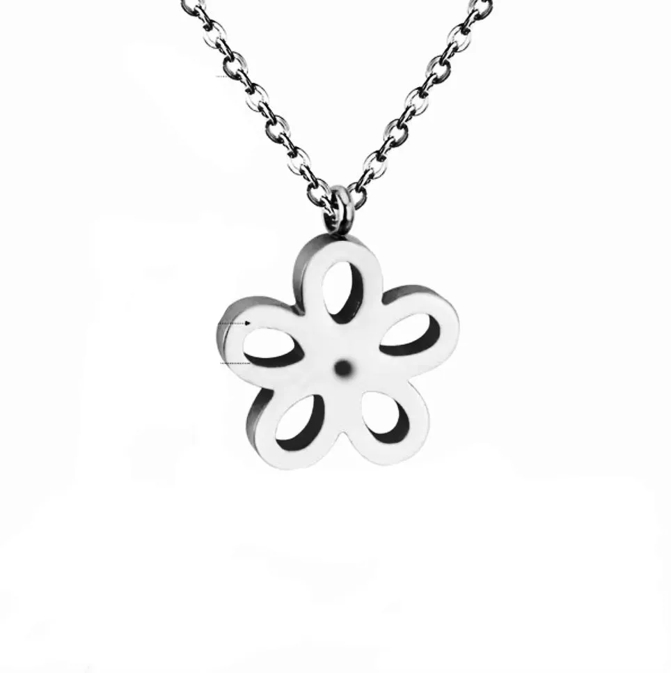 Daisy Necklace Stainless Steel