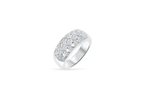 Diamond Anniversary Band 0.46 ct tw Round-cut 14K White Gold BAN026