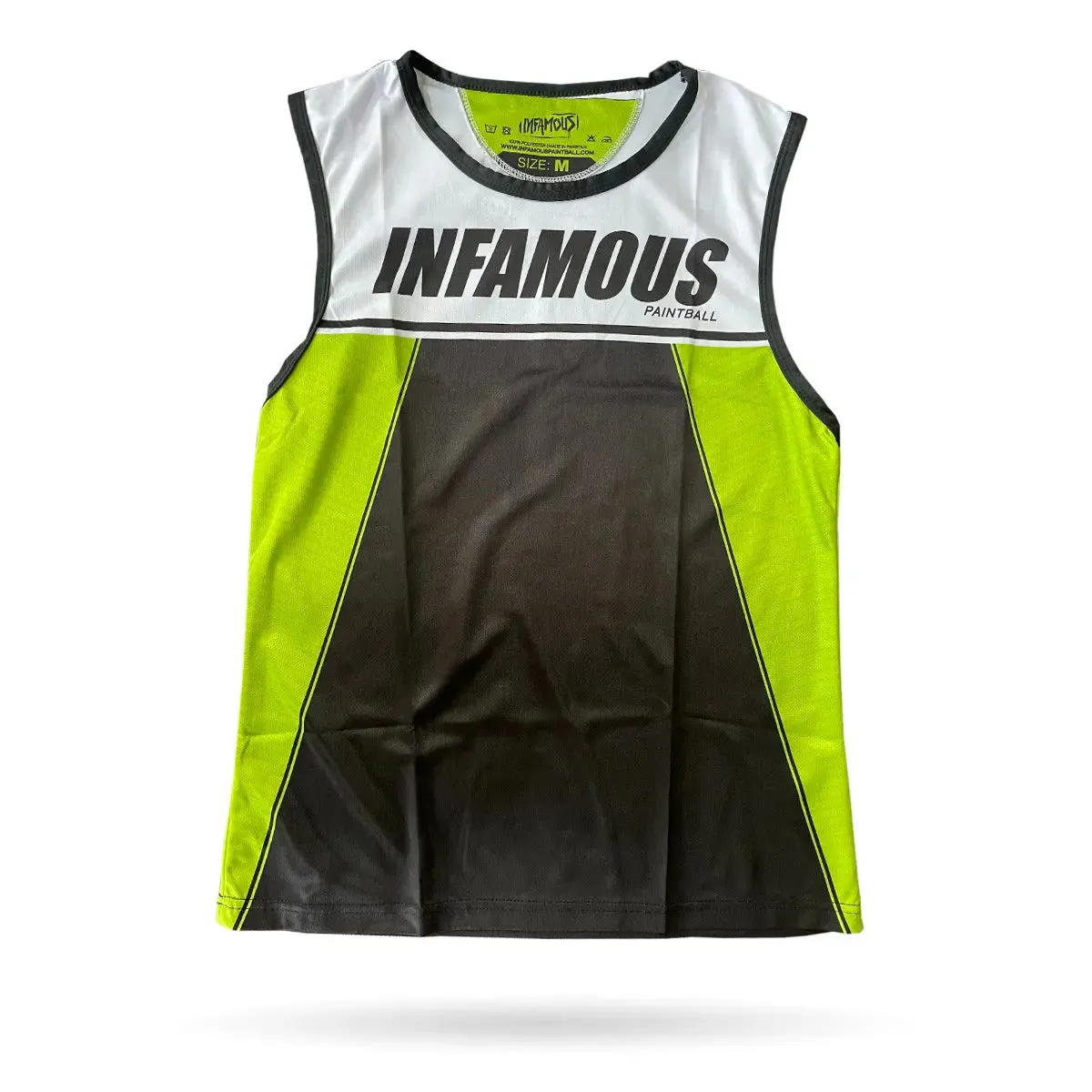 DRY FIT TANK TOP - BLACK/VOLT