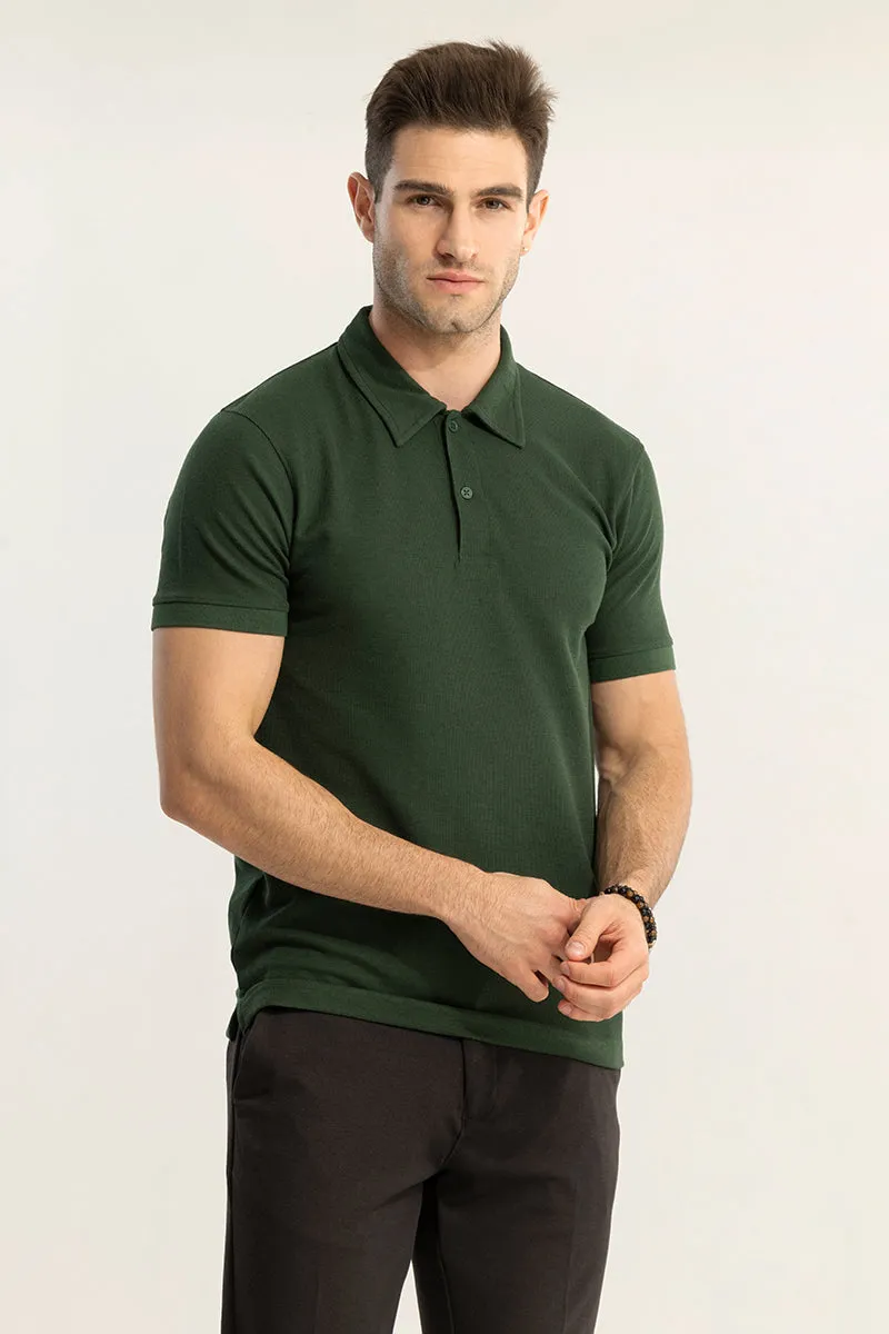 EasyElegance Olive Polo T-Shirt