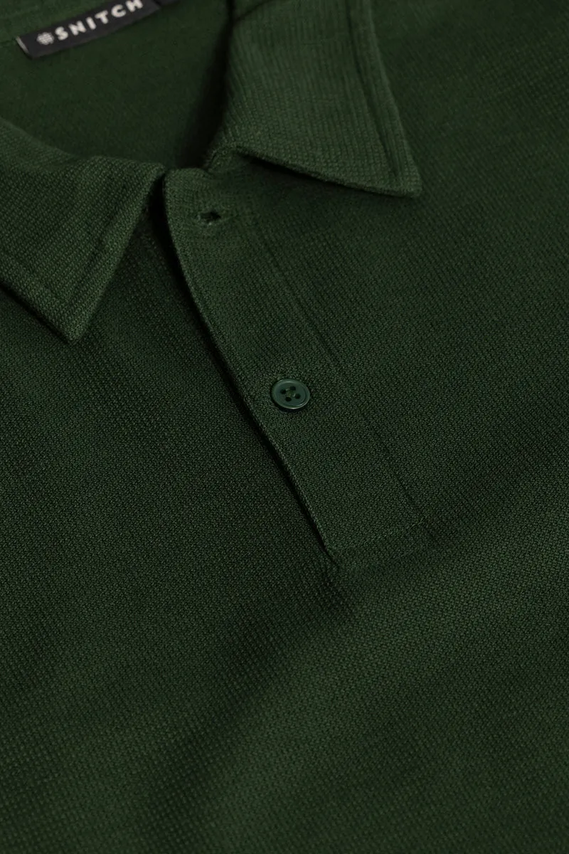 EasyElegance Olive Polo T-Shirt