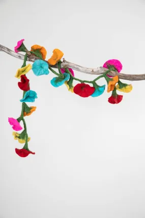 Felt Flower Garland