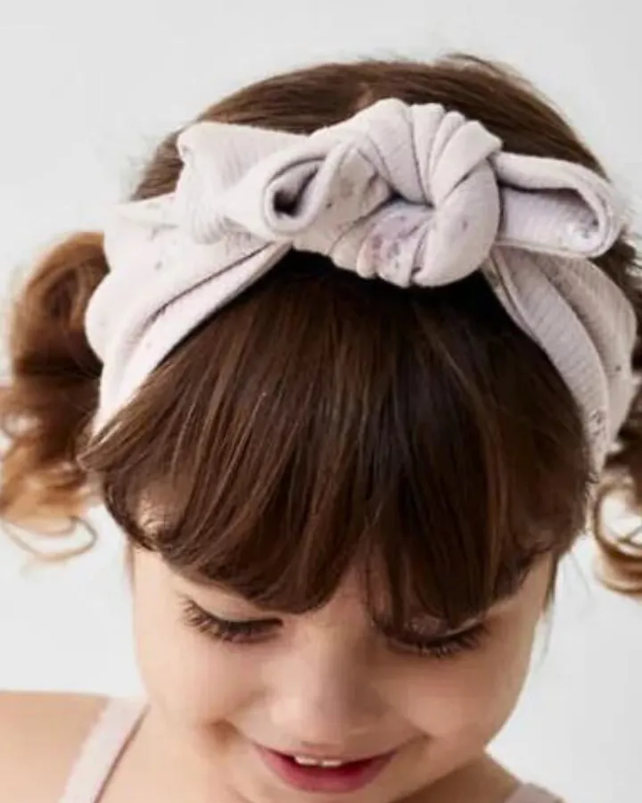 FINE RIB KNOT HEADBAND