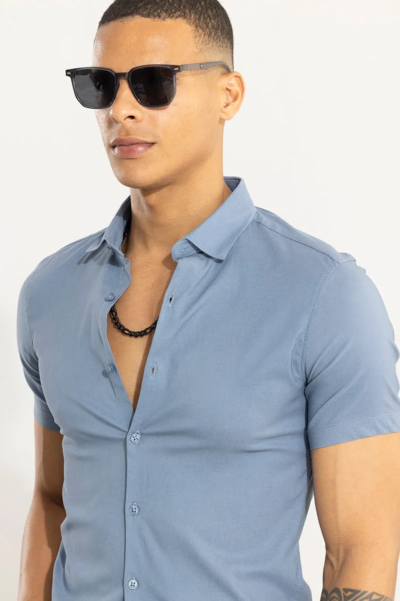 Flexit Stone Blue Shirt