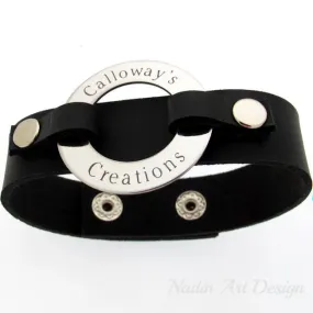 Gift for Dad - Id Cuff Bracelet for Men