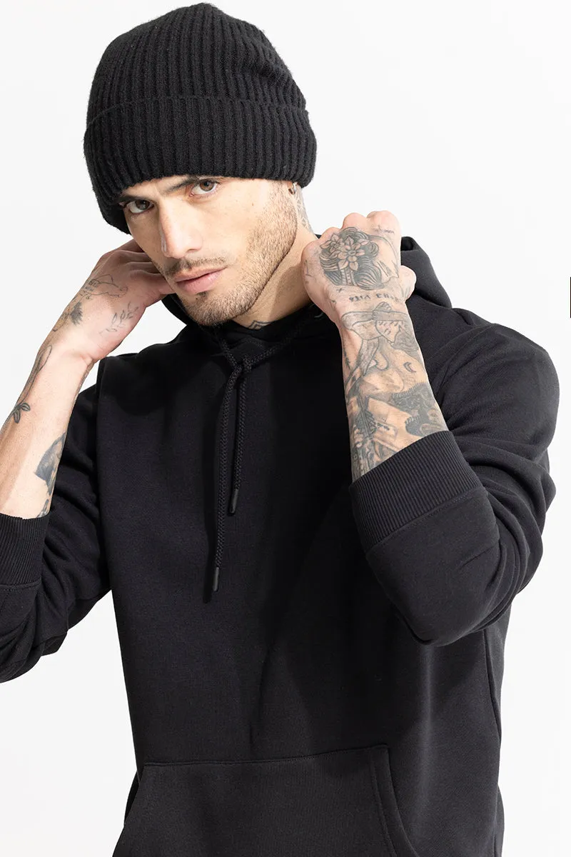 Glinter Black Hoodie