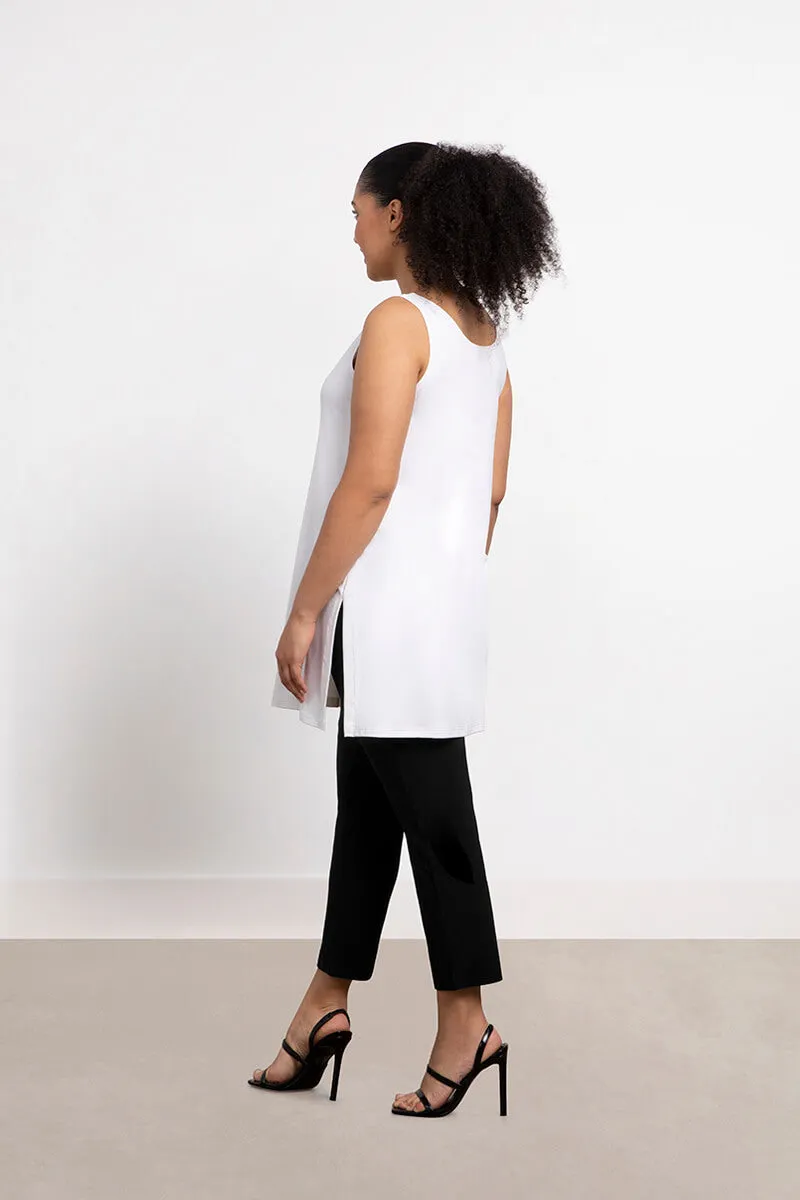 Go To Tank Tunic | White