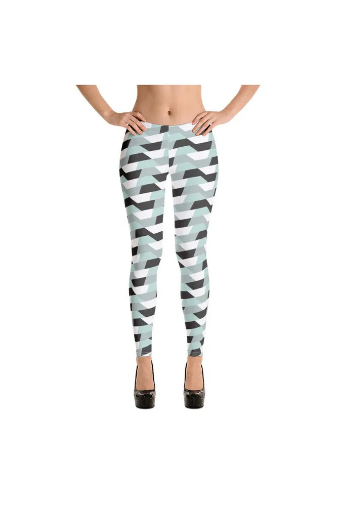 Gray Fox Ribbon Leggings