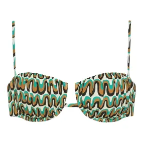 Groovy Petal Bikini Top