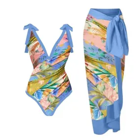 Hardy swimsuit with Sarongskirt