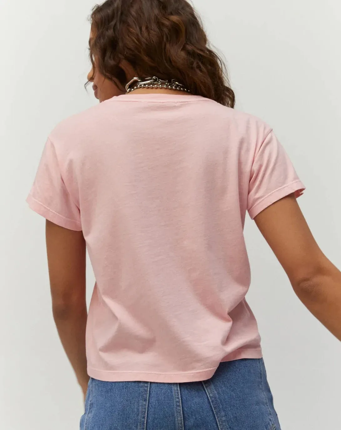 Hell on Heels Solo Tee | Pink Petal