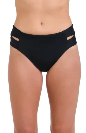 Island Goddess Mid-Waist Keyhole Bottom