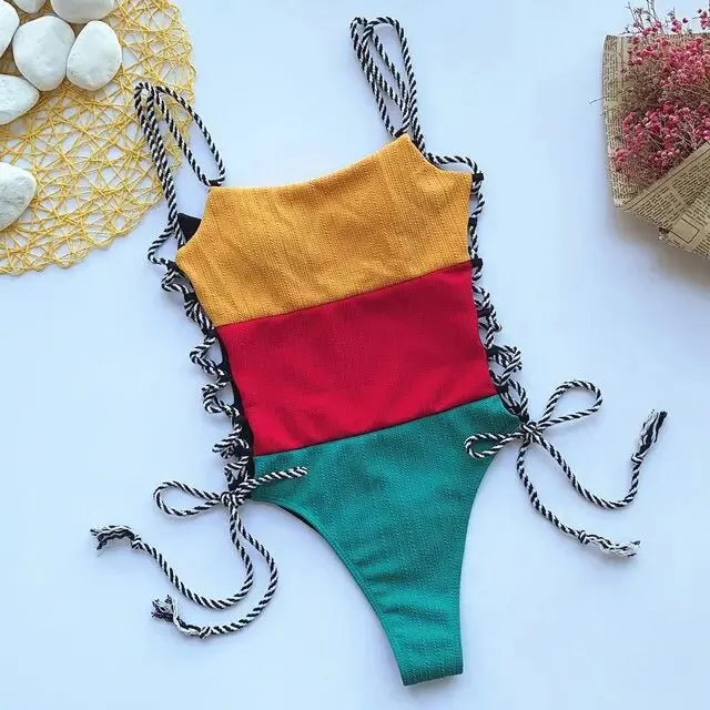 Kali Colourful One-Piece Swimsuit