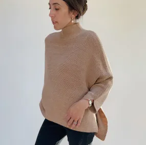 Kerisma | Lillian Mock Neck Sweater in Camel