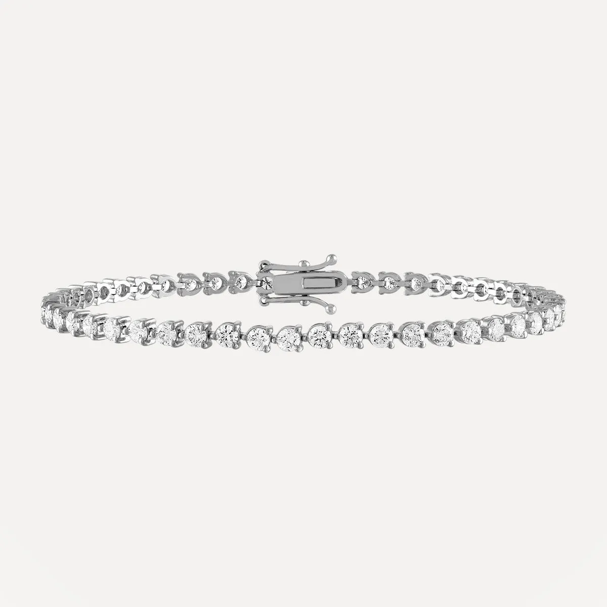 Lab-Grown Diamond Tennis Bracelet