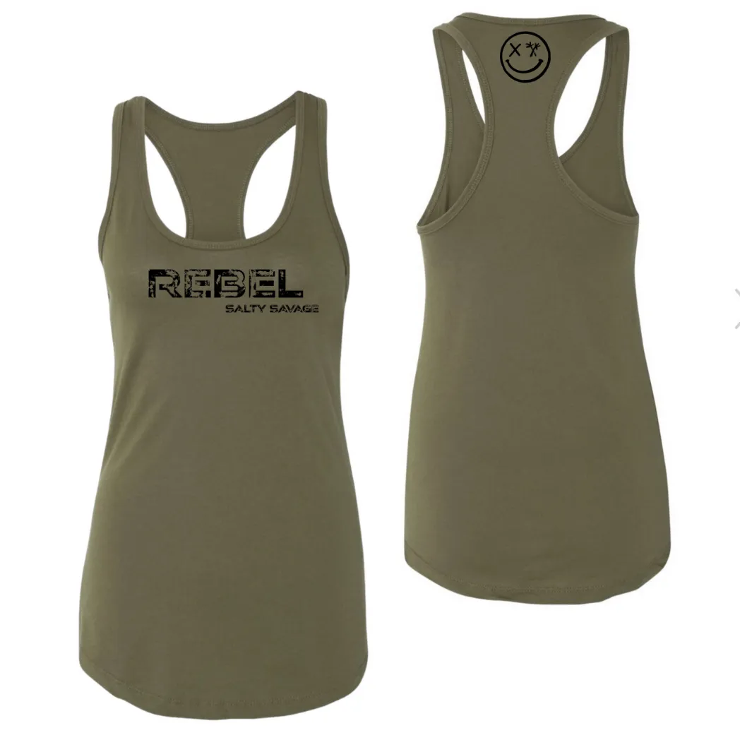 Ladies "REBEL" Racerback Tank