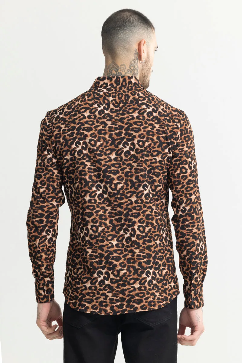 Leopardic Brown Shirt