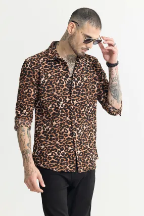 Leopardic Brown Shirt