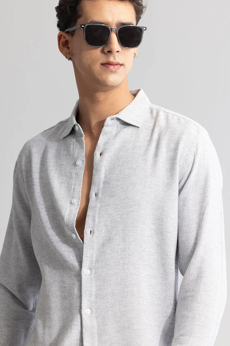 Linen Breeze Grey Shirt