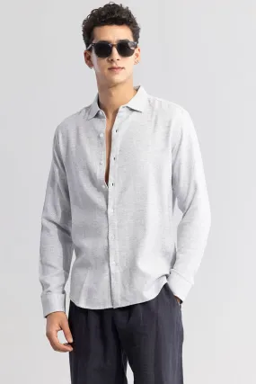 Linen Breeze Grey Shirt