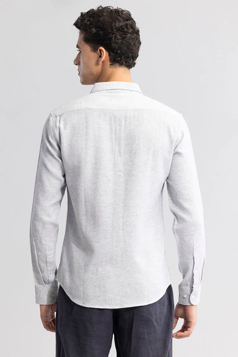 Linen Breeze Grey Shirt