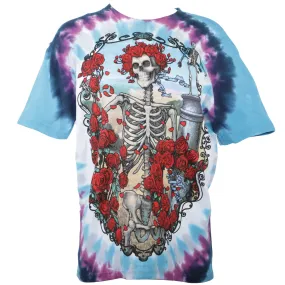 Liquid Blue Grateful Dead 30th Anniversary Tie-Dye T Shirt