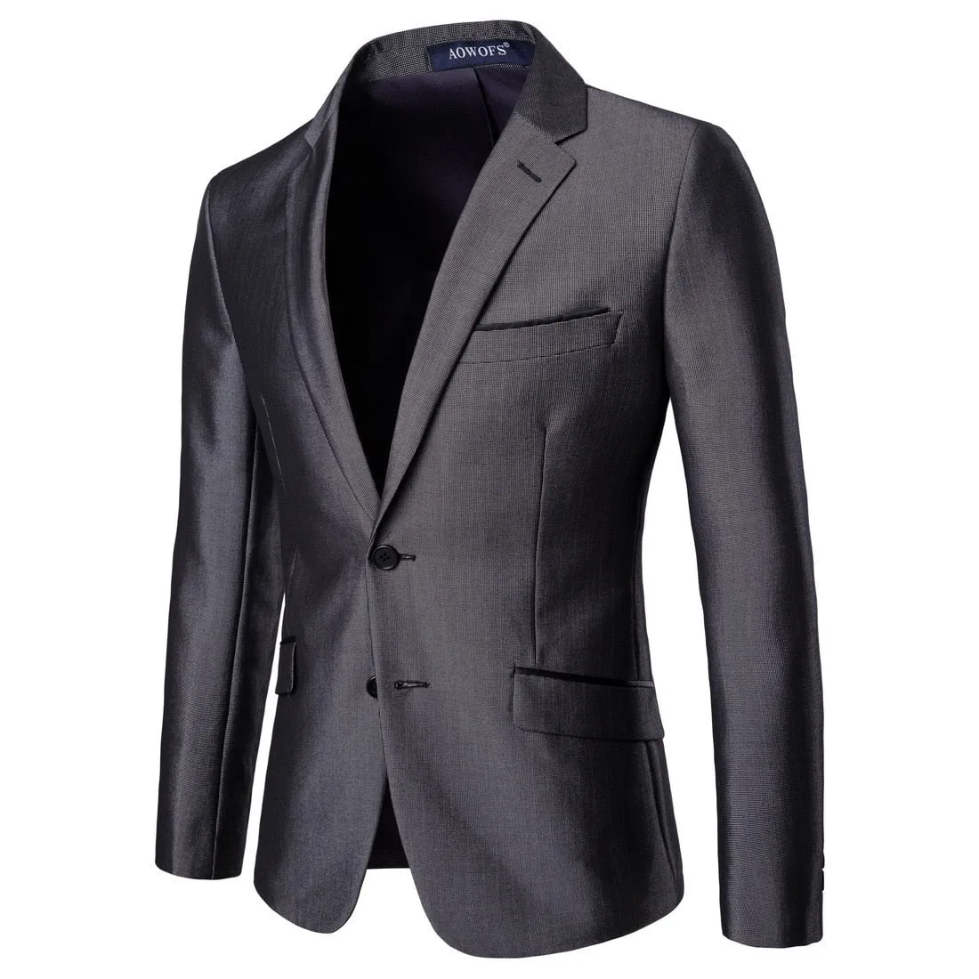 Luxury Men's Costume Blazer Homme Korean Social Ternos Slin Fit Masculino Men's Suit Jacket Coats