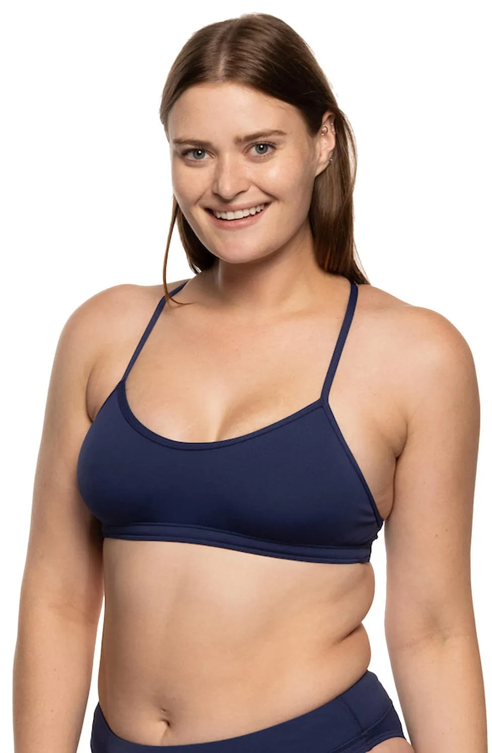 Mara Bikini Top - Navy