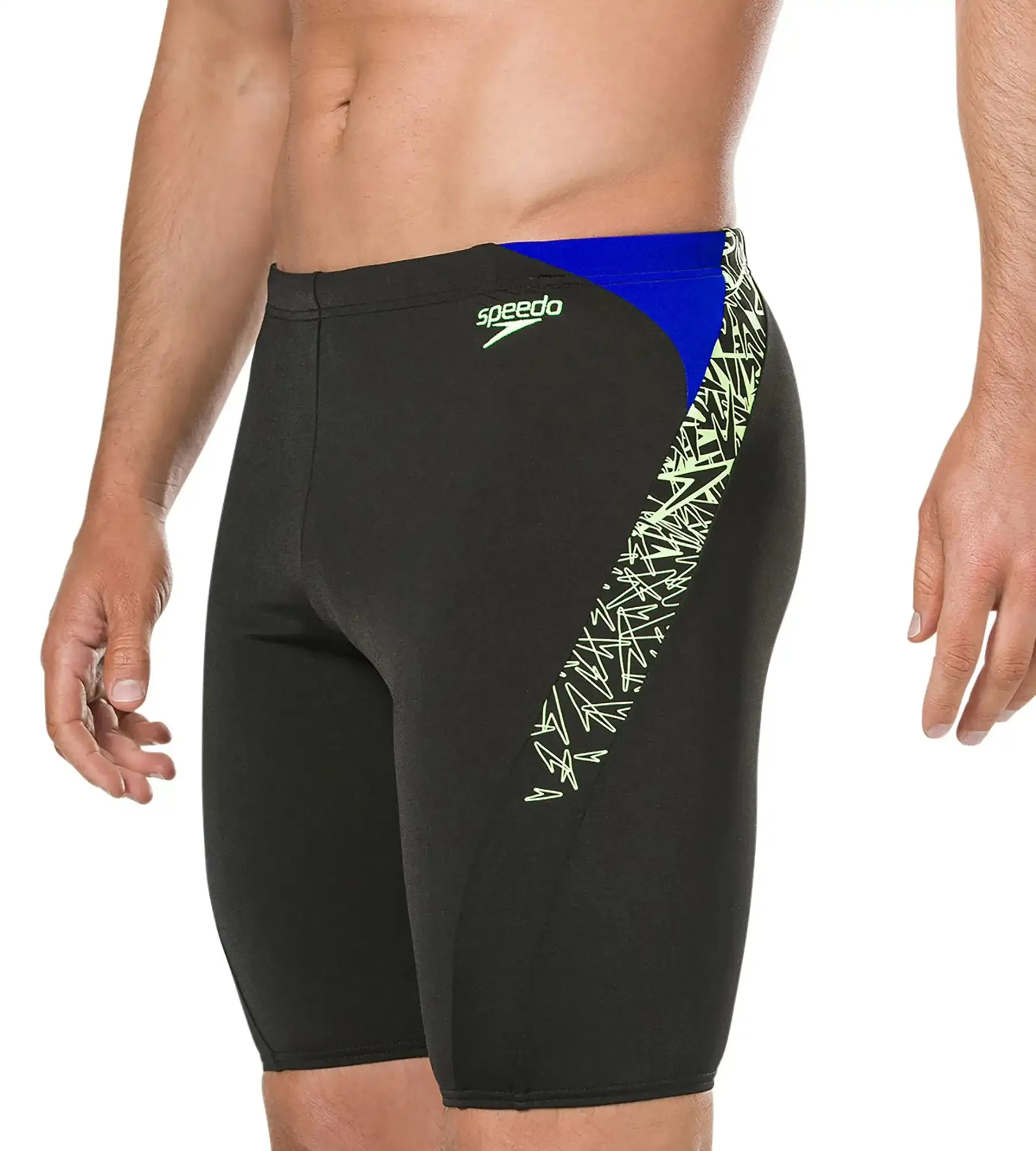 Men's Endurance Boom Splice Jammer - Black & Bright Zest