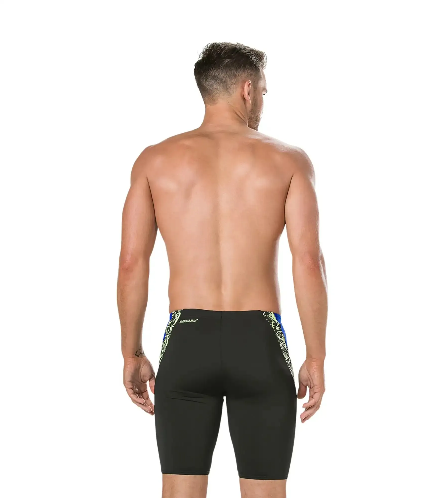 Men's Endurance Boom Splice Jammer - Black & Bright Zest