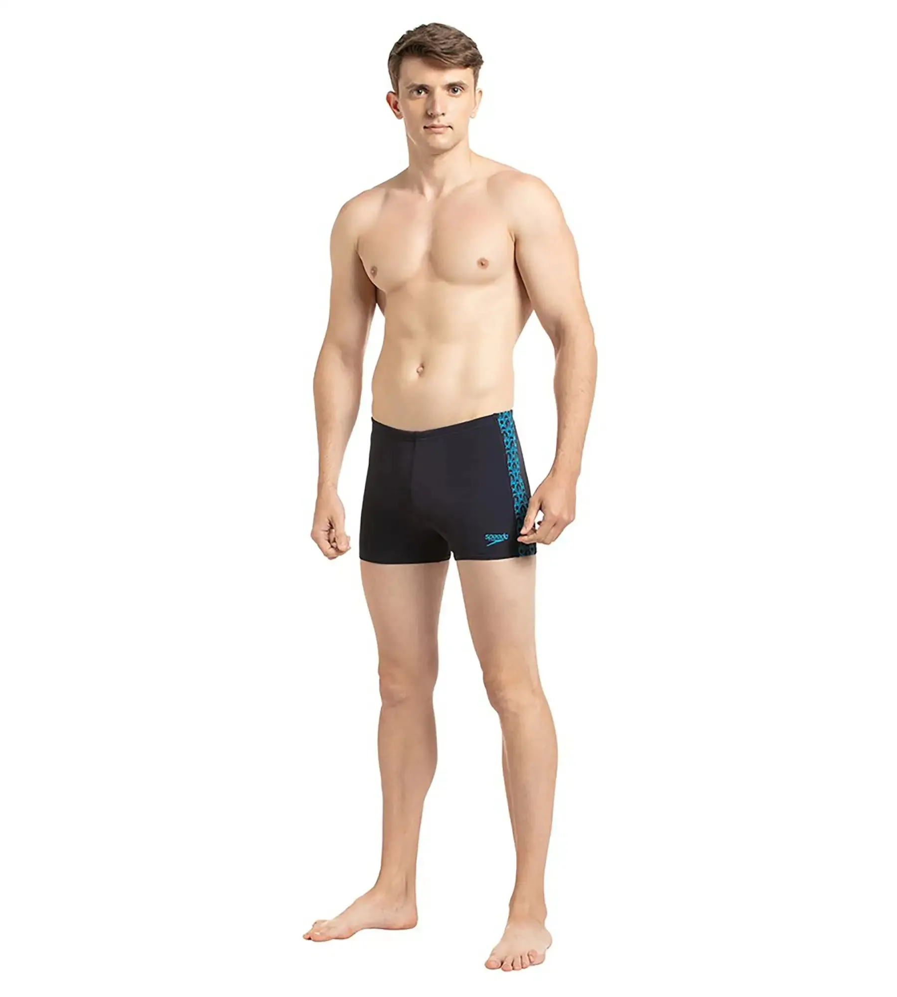 Men's Endurance   Boomstar Splice Aquashort - True Navy & Pool