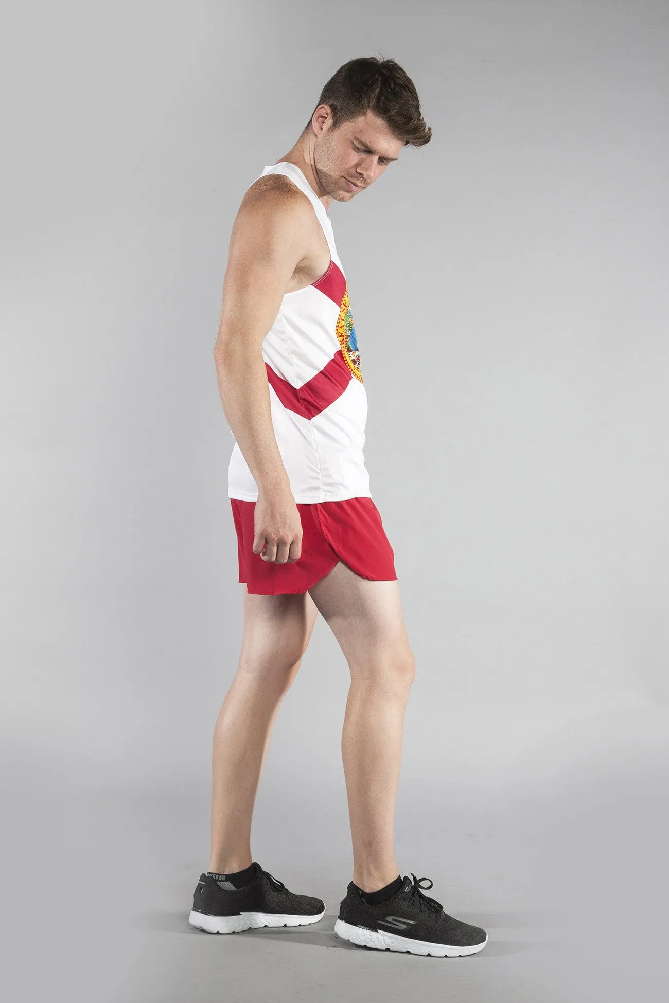 Men's Printed Singlet- Florida